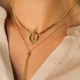 ORLA TBAR CHOKER - GOLD