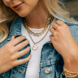 ELLA STAR CHARM NECKLACE - GOLD