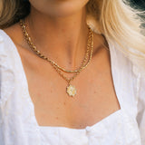 ELLA STAR CHARM NECKLACE - GOLD