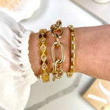 EMPRESS BANGLE- GOLD