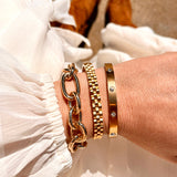 SASKIA BRACELET- GOLD