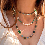 AZUR MULTIWAY NECKLACE- EMERALD
