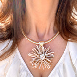 CORAL NECKLACE- BEIGE