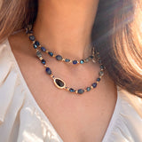 AZUR MULTIWAY NECKLACE- BLUE