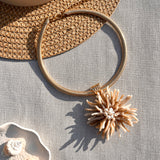 CORAL NECKLACE- BEIGE