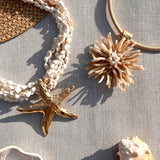 CORAL NECKLACE- BEIGE