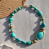 NAXOS NECKLACE- AQUA