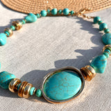 NAXOS NECKLACE- AQUA