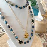 AZUR MULTIWAY NECKLACE- BLUE