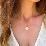 COCO FLOWER NECKLACE & EARRING SET