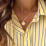 COCO FLOWER NECKLACE & EARRING SET