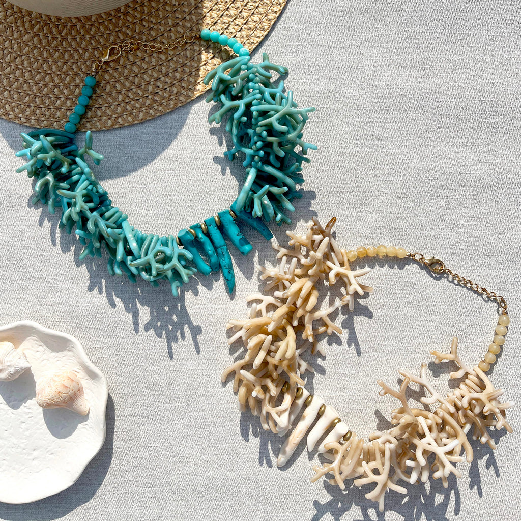 CORALLIA NECKLACE- TURQUOISE