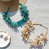 CORALLIA NECKLACE- BEIGE