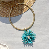 CORAL NECKLACE- TURQUOISE