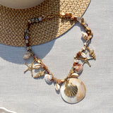 ULTIMATE CHARM NECKLACE- SHELL