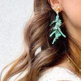 CORAL NECKLACE- TURQUOISE