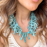 CORALLIA NECKLACE- TURQUOISE