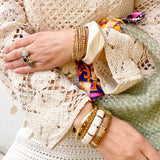 BALI HINGED BANGLE- NUDE