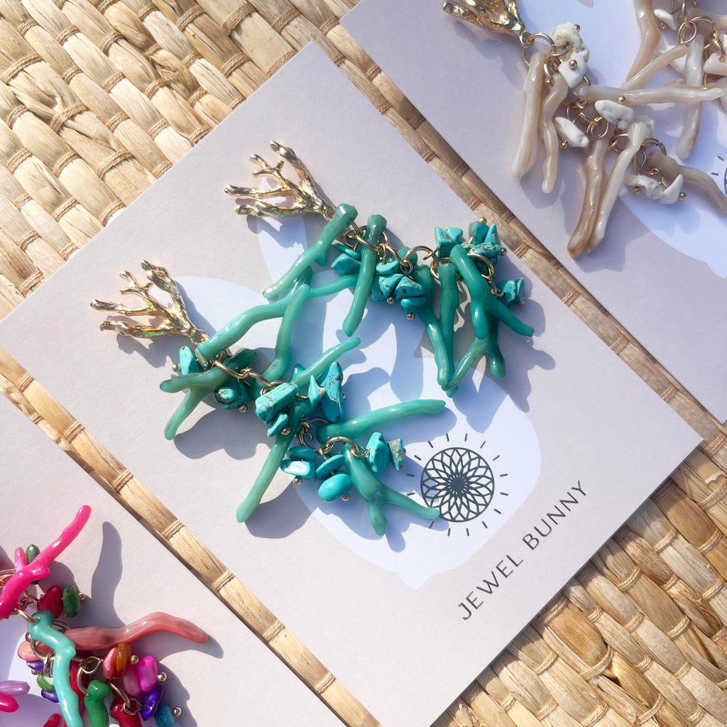CORALLIA NECKLACE- TURQUOISE