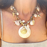 ULTIMATE CHARM NECKLACE- SHELL