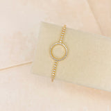 HALO STACKING BRACELET - GOLD