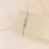 CLUSTER STACKING BRACELET - SILVER