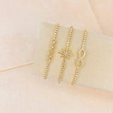 INFINITY STACKING BRACELET - GOLD