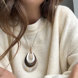 TEAR DROP MULTI-WAY NECKLACE