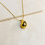 TEAR DROP NECKLACE- GOLD