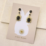 KATE EARRINGS - BLACK