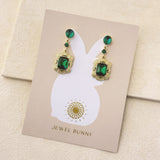 KATE EARRINGS - EMERALD