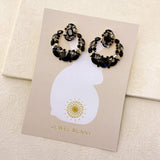 FELICITY EARRINGS - BLACK