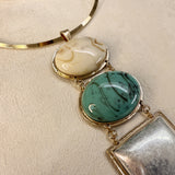 MONIQUE NECKLACE- AQUA
