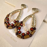ESTA EARRINGS- RUBY