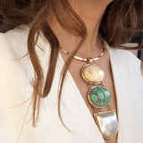 MONIQUE NECKLACE- AQUA