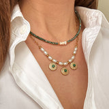 ESME PEARL GODDESS NECKLACE SET