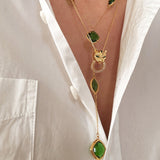 EMERALD PANTHER NECKLACE