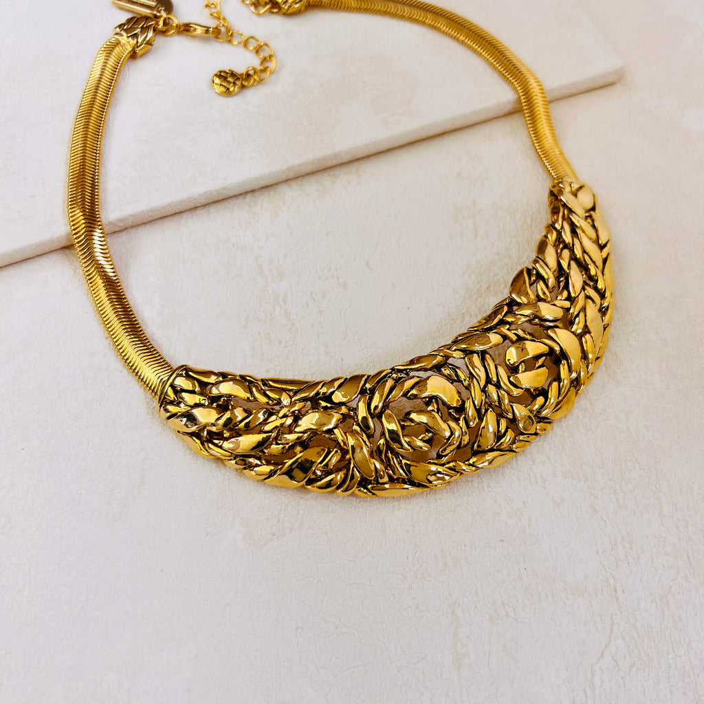 ROSA NECKLACE- GOLD