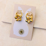 DAISY EARRINGS - GOLD