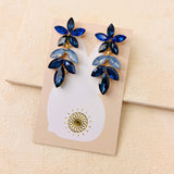 FELICE EARRINGS - NAVY