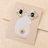 SELINA ORNAMENTAL EARRINGS - GOLD