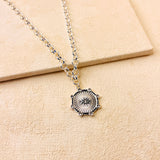 ELLA STAR CHARM NECKLACE - SILVER