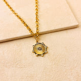 ELLA STAR CHARM NECKLACE - SILVER