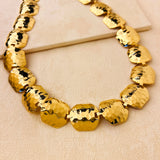 BELLA HEXAGON NECKLACE- GOLD