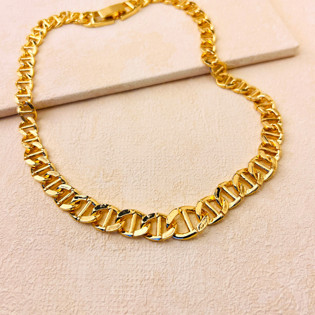 ANCHOR CHOKER - GOLD
