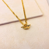 ORLA TBAR CHOKER - GOLD