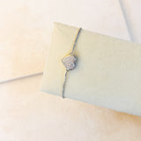 HEART STACKING BRACELET - SILVER