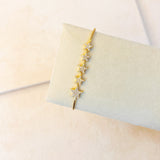 STAR CLUSTER STACKING BRACELET - GOLD
