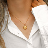 SOLANA PENDANT NECKLACE - GOLD