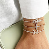 BOW STACKING BRACELET - GOLD